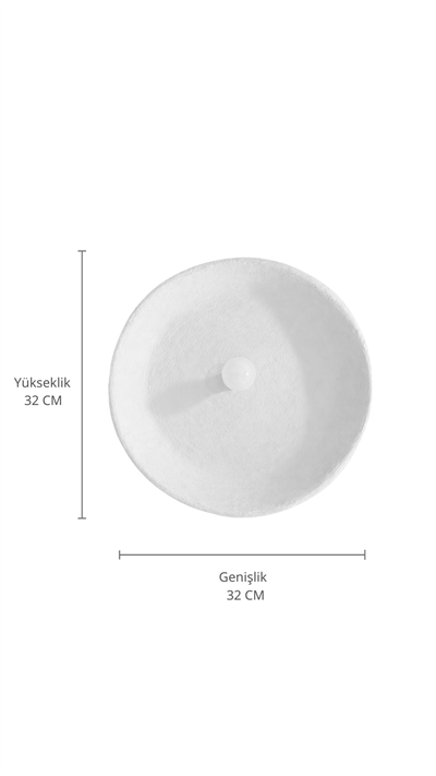 Yeni Sezon Tasarım 32 CM Aplik