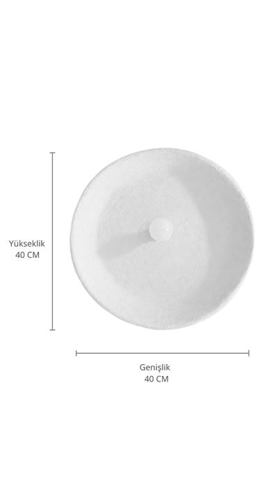 Yeni Sezon Tasarım 40 CM Aplik