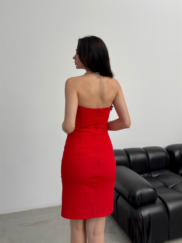 Kırmızı Taş İşlemeli Straplez Mini Abiye ElbiseAbiye & Mezuniyet ElbisesiST5180-1047Kırmızı Taş İşlemeli Straplez Mini Abiye ElbiseAbiye & Mezuniyet ElbisesiEn Yeni Kadın Giyim Koleksiyonları Serica Moda’da