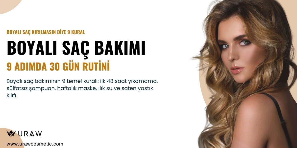Boyalı Saç Kırılmasın Diye 9 Kural: Salondan Eve Bakım Protokolü