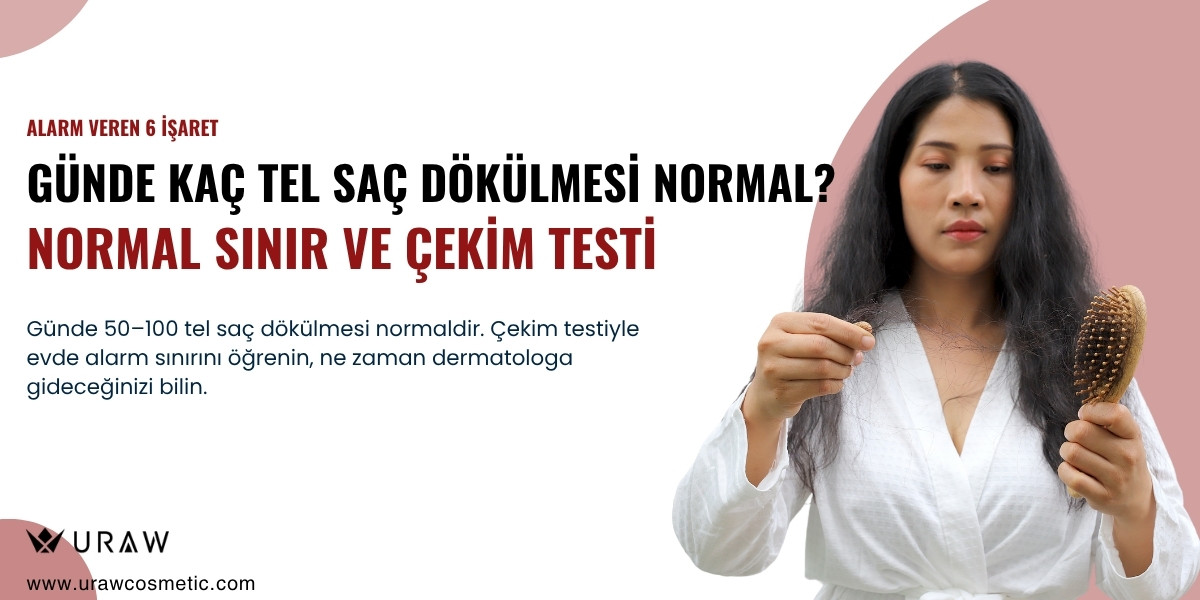 Günde Kaç Tel Saç Dökülmesi Normal? Alarm Veren 6 İşaret