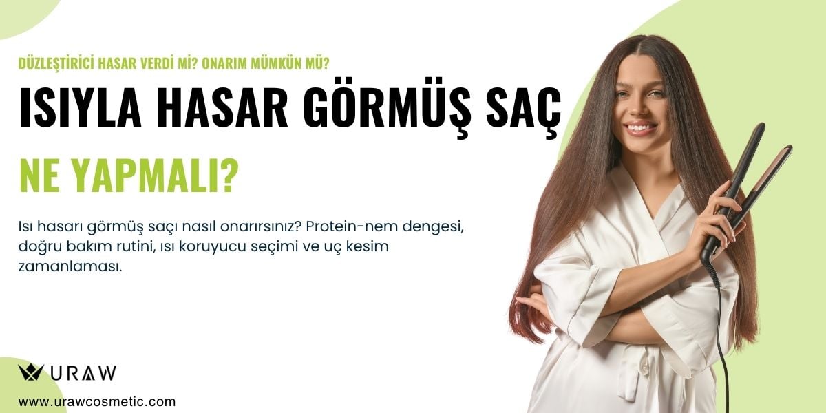 Isıyla Hasar Görmüş Saça Ne Yapmak Lazım? Adım Adım Onarım