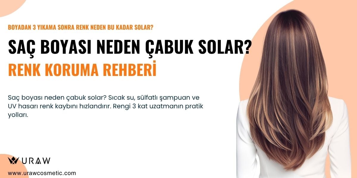 Saç Boyası Neden Çabuk Solar? Renk Koruma Rehberi