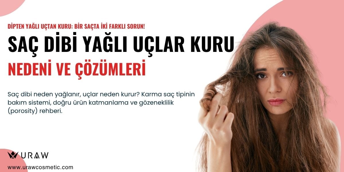 Saç Dibi Yağlı Uçlar Kuru: Nedeni ve Çözümleri