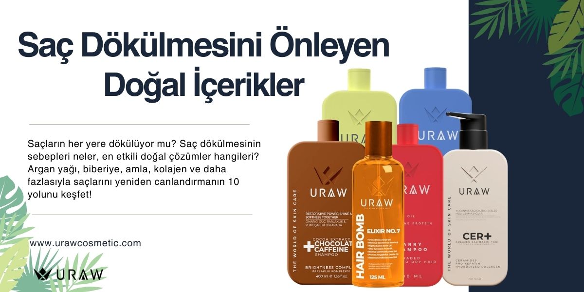 Saç Dökülmesini Önleyen 10 Doğal Yöntem