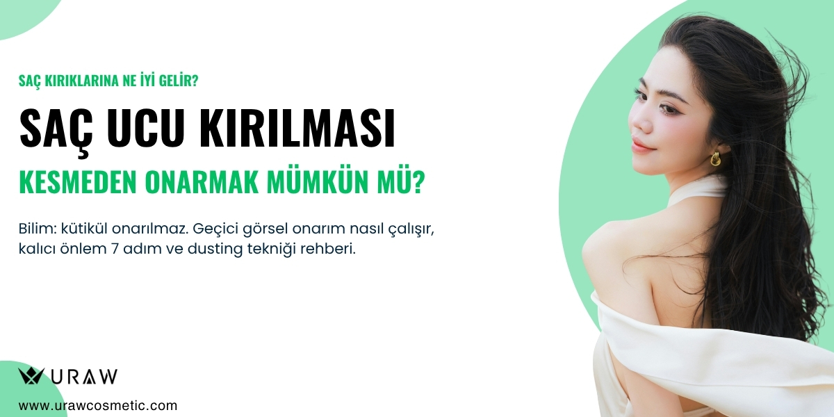 Saç Ucu Kırılması: Kesmeden Onarmak Mümkün mü? Bilimsel Cevap