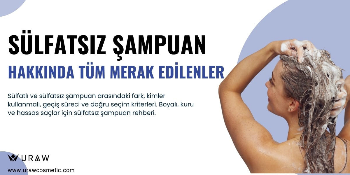 Sülfatsız Şampuan Nedir, Kime Uygundur? Avantaj ve Dezavantajları