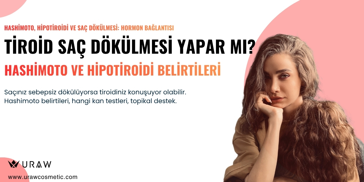 Tiroid Saç Dökülmesi Yapar mı? Hashimoto ve Hipotiroidi Belirtileri