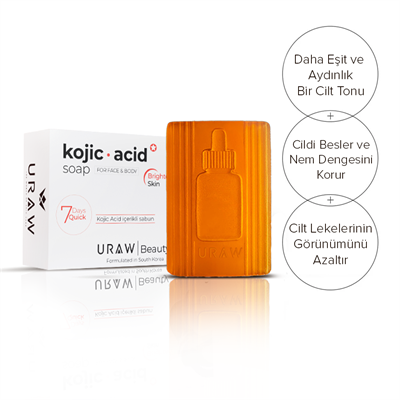 Kojic Asit Leke Karşıtı, Arındırıcı ve Cilt Yenileyici Sabun