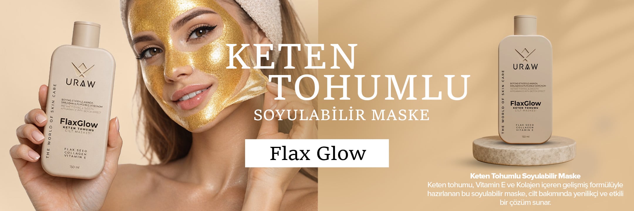 Keten Tohum Maske  