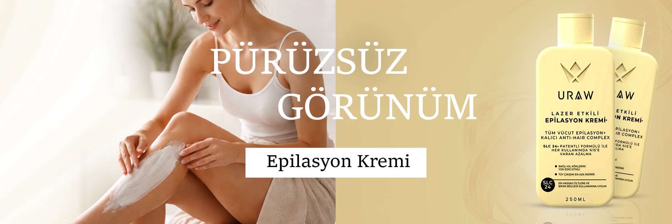 Lazer Etkili Epilasyon Krem 