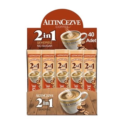 2si1 Arada | İkisi bir arada 40′ lı Paket (Tek İçimlik) Şekersiz – 13 Gr x 40 Adet