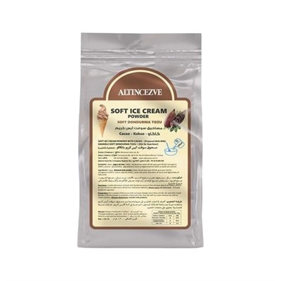 Soft Dondurma Tozu Kakaolu 1.300 Gr - 5L (Süt)