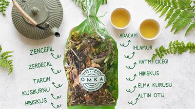  Karışık Kış Çayı 1. Sınıf Lüks Karışım – 200 gr | Doğal, Katkısız, Şifa Kaynağı Bitki Çayı