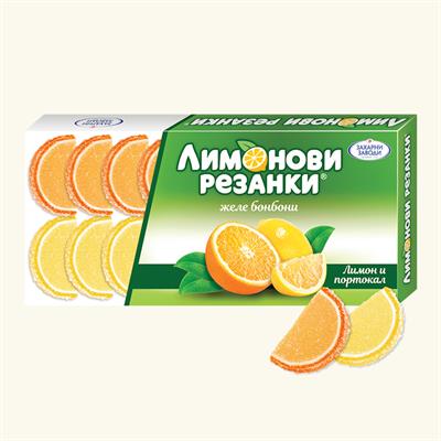 Limonovi Rezenki Limonlu Portakallı Jelly Şekerleme 180 gr