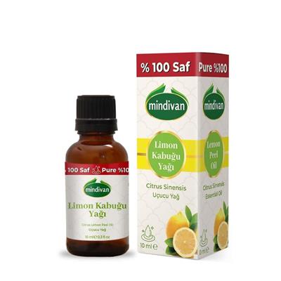 Mindivan Limon Kabuğu Yağı 10ml - %100 Saf Uçucu Yağ