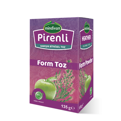 Mindivan Pirenli Form Toz 135 g (Diet Destek Ürünü )