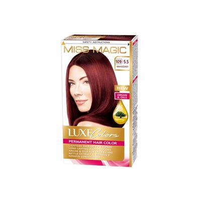 Miss Magic Luxe Colors Saç Boyası Koyu Kızıl 5.5  (109  Mahogany)
