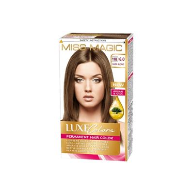 Miss Magic Luxe Colors Saç Boyası Koyu Sarı Kumral 6.0  (118 Dark Blond)