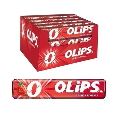 Olips Stick Çilek Aromalı  28gr x 24 Adet 