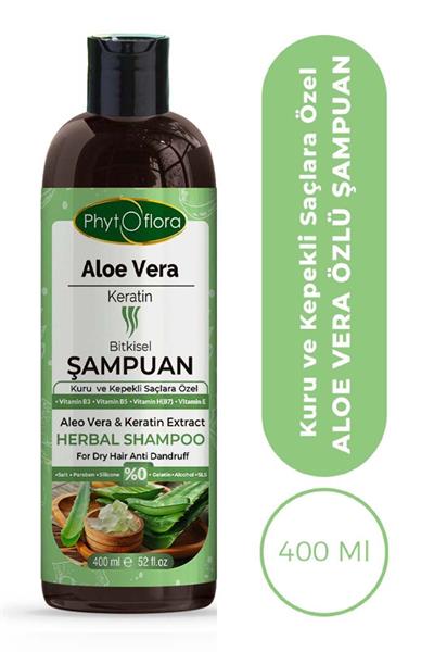 Phytoflora Aloe Vera ve Keratinli Bitkisel Şampuan 400 ml