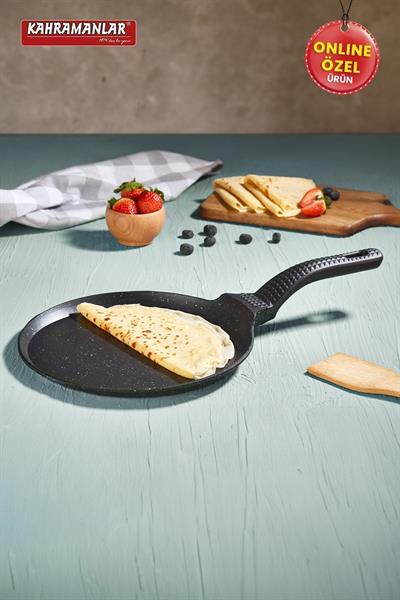 KahramanlarHelegra Döküm Siyah Krep Tavası8021