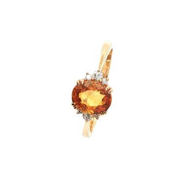 1,78 Karat Safir Pırlanta Renkli Taşlı Yüzük