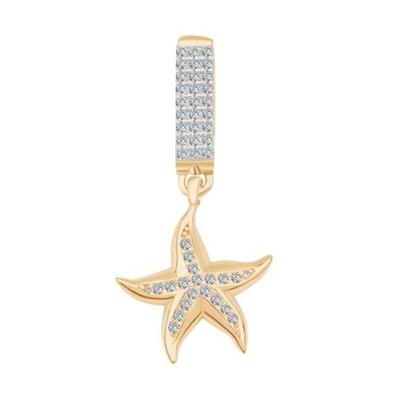 Deniz Yıldızı Sallantılı 9mm Bileklik Charm