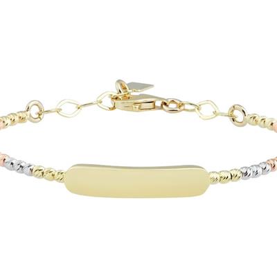 İsim Yazılabilen Altın Çocuk Bilezik