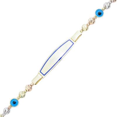 Mavi Mineli Çocuk Künyesi