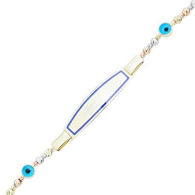 Mavi Mineli Çocuk Künyesi