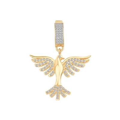 Siyah Anka Kuşu Charm