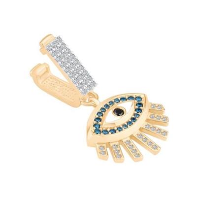Taşlı Göz 9mm Bileklik Charm