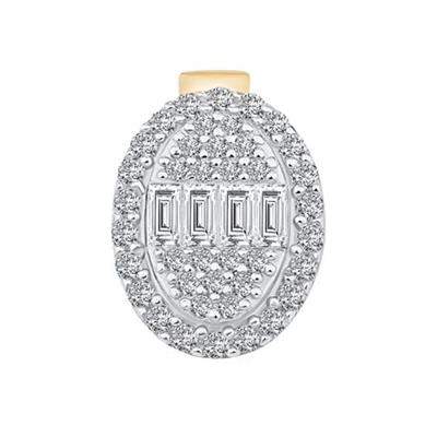 Taşlı Oval 9mm Bileklik Charm