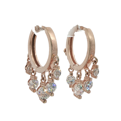 Acar Gold Gümüş Küpe - KP00804S