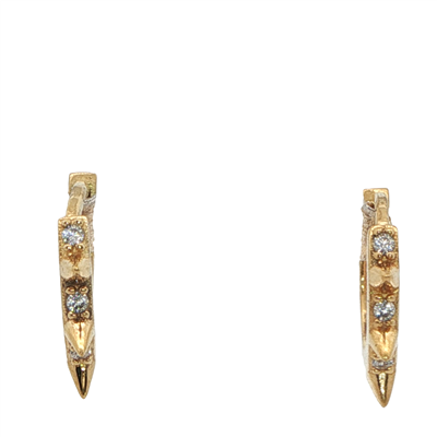 Acar Gold Gümüş Küpe - KP04945S