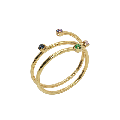 Acar Gold Gümüş Yüzük - YZ04348S