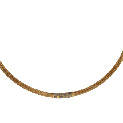 Dokulu Taşlı Kolye | Acar Gold
