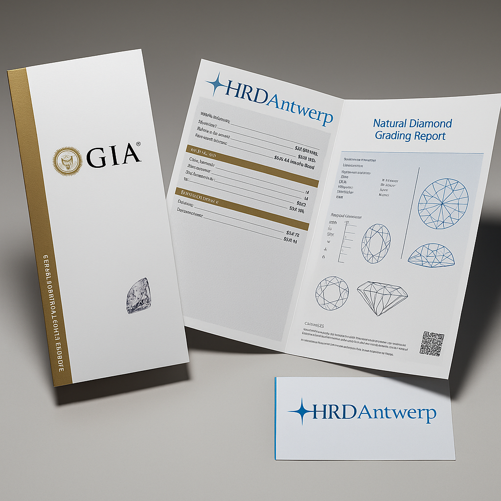 GIA / HRD sertifika örneği