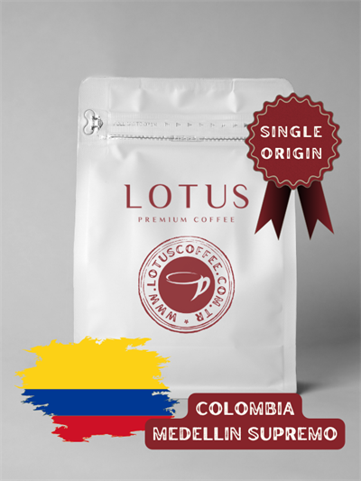Colombia Medellin Single Origin Çekirdek Kahve