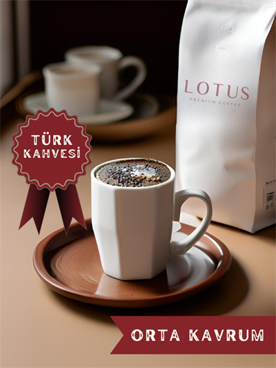 Türk Kahvesi Orta Kavrum 250 Gr.