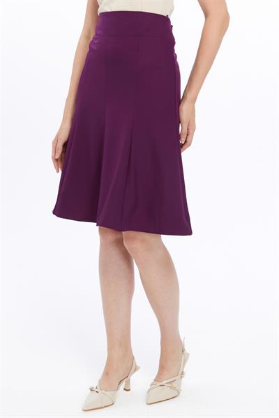 Kadın Mevsimlik Parçalı kloş Midi Etek 1896/63