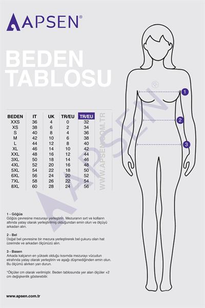 Apsen Kadın Siyah Yeni Sezon Kalem Ofis  Etek 2146-60