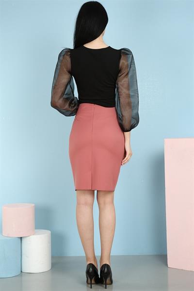 Apsen Kadın Gül kursu Yeni Sezon Kalem Ofis  Etek 2146-60