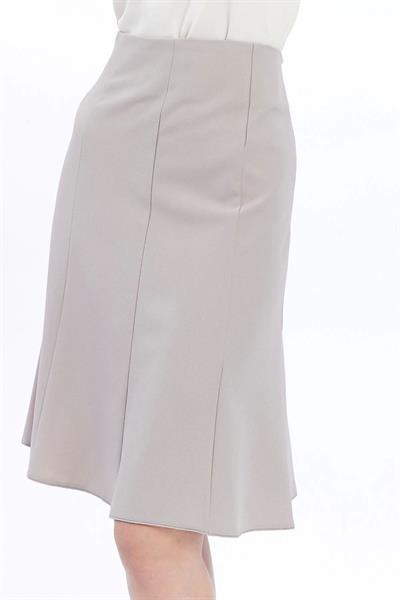 Kadın Midi Boy Kloş Dokuma Etek 2194/63