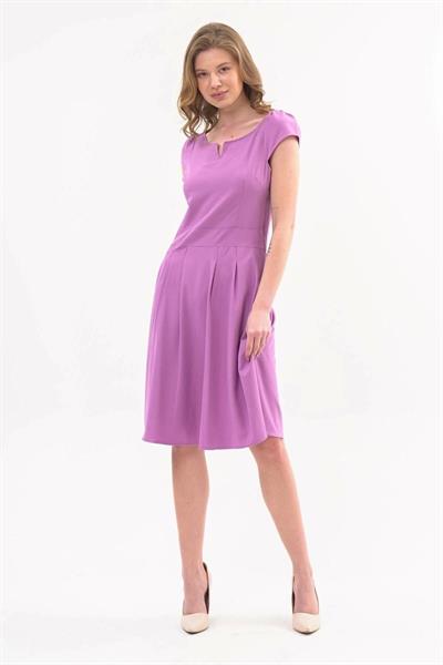 Kadın Yazlık Pile Detaylı kısa Elbise 3901/100