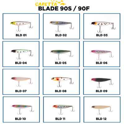 Maket Yemler Caretta Blade 90S 9 cm 16 g Maket Yem