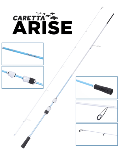CARETTA Caretta Arise Light 2.32 Cm 1-18gr Spin Kamış Spin Kamışları