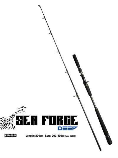 Fujin SeaForce 200cm 200-400gr Tekne-Bot Kamışı Tekne Kamışları