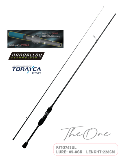 Lrf KamışlarıFujin TheOne 228cm 05-8gr LRF Kamışı 762UL